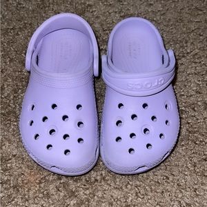 Lilac Crocs